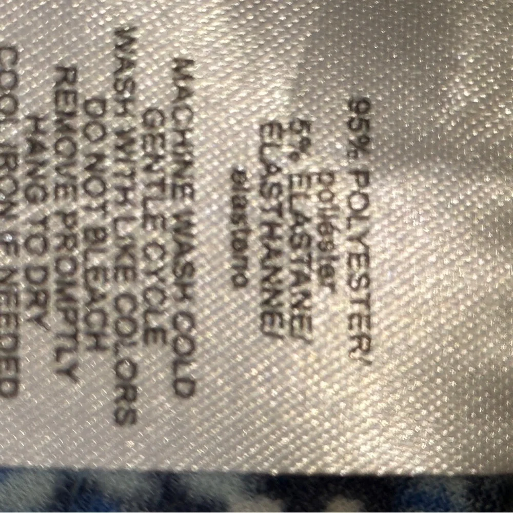 American Living Blue and Green Sleeveless A-line Maxi Dress - Picture 8 of 9